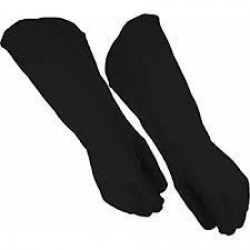   GUANTES LARGO INFANTIL HEROE NEGRO
