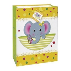 BOLSA REGALO ELEFANTE 46X33CM