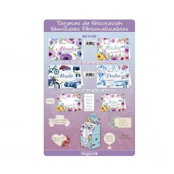 TARJETA  FAMILIAR PERSONALIZABLE 