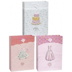 BOLSA REGALO BODA FANCY 46X33X10 CM