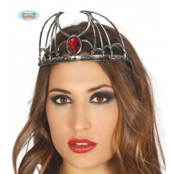 DIADEMA C/PIEDRA ROJA