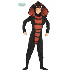 DISFRAZ 7A9AÑOS COBRA NINJA