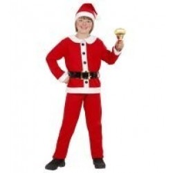 DISFRAZ 5A7AÑOS PAPA NOEL NIÑO