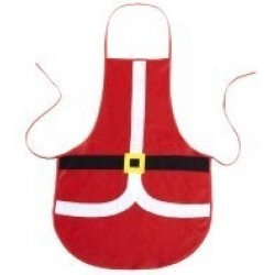 DELANTAL PAPA NOEL 75X54CMS