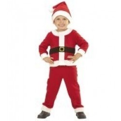 ! DISFRAZ 1A2 AÑOS PAPA NOEL