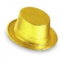 CHISTERA PLASTICO  ORO PURPURINA