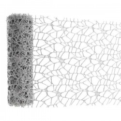   $D R/CINTA RED PLATA 15X200CMS