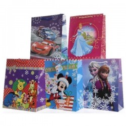 $D BOLSA REGALO 26X32CMS DISNEY SURT.