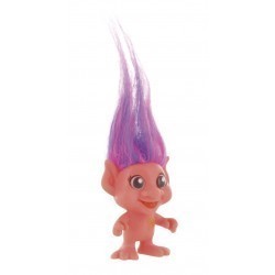 FIGURA TARTA TROLLS  ROSA 5CM