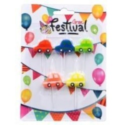 5 PICK VELAS COCHES MIX