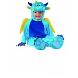 ! DISFRAZ BEBE 12A18 MESES DRAGON AZUL