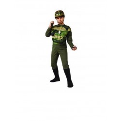 DISFRAZ 3A4 AÑOS SOLDADO MUSCULOSO