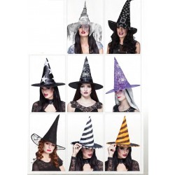 $D SOMBRERO BRUJA  MODELOS SURT.