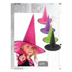 SOMBRERO INFANTIL BRUJA URSULA COL.SURT.
