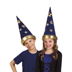 GORRO INFANTIL MAGO AZUL/ORO