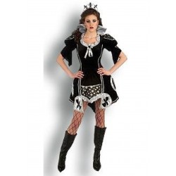  DISFRAZ T-STD QUEEN CLUBS