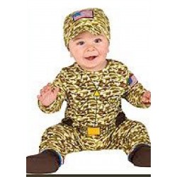 DISFRAZ 6A12 MESES SOLDADO