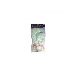 SET DIADEMA COLA PAJARITA CONEJITA ROSA