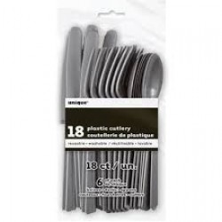   PAQ.18/U TENEDOR PLATA 15,5CM
