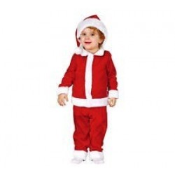 ! DISFRAZ 6A12 MESES PAPA NOEL LUJO