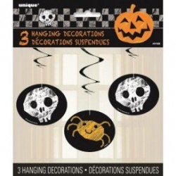 PAQ.3/U TIRA ESPIRAL MOTIVOS HALLOWEEN