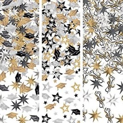 PAQ.TRIPLE CONFETI METAL GRADUACION 34G