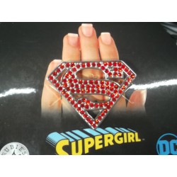 ANILLO AJUSTABLE SIMBOLO SUPERGIRL