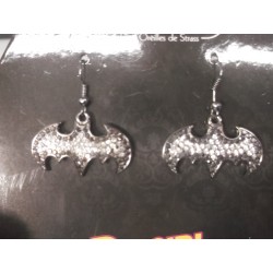 PENDIENTES SIMBOLO BATGIRL