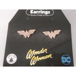 PENDIENTES SIMBOLO WONDER WOMAN