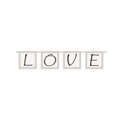 GUIRNALDA BLOCK LOVE 68,5CM