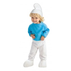 !L DISFRAZ 6A12MESES PITUFO SMURF