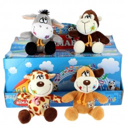 PELUCHE ANIMALES  SURT. 17CM
