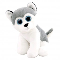 PELUCHE HUSKY AMIGO TUMBADO 53CM