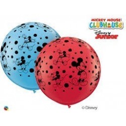 $D 2 GLOBOS JUMBO 3FT MICKEY HOUSE