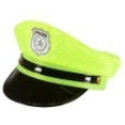   SOMBRERO ADULTO POLICIA AMARILL NE