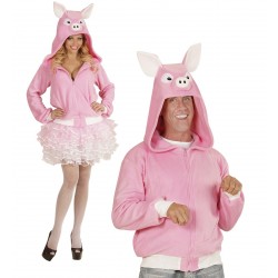 $D/ CHAQUETA T-L/XL CON CAPUCHA CERDO