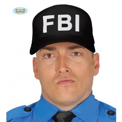 GORRA NEGRA F.B.I