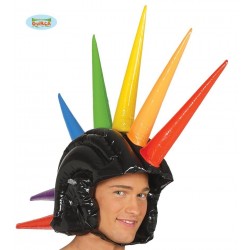   CASCO CRESTA HINCHABLE MULTICOLOR