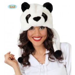 GORRO PELUCHE OSO PANDA