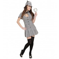 DISFRAZ T-S CHICA DETECTIVE