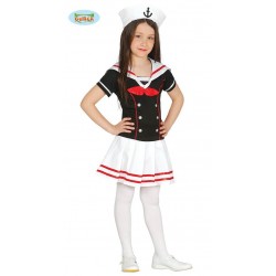 DISFRAZ 7A9AÑOS MARINERA AZULBLANCO