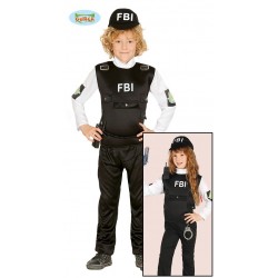 /DISFRAZ 5A6AÑOS F.B.I. INFANTIL