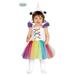 ! DISFRAZ 6A12MESES UNICORNIO TUTU COLO