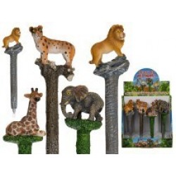 BOLIGRAFO POLIRESINA ANIMALES 16CM