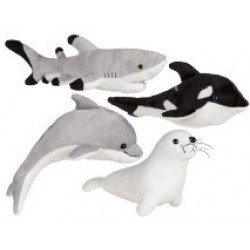PELUCHE ANIMAL MARINO SURT 26CM