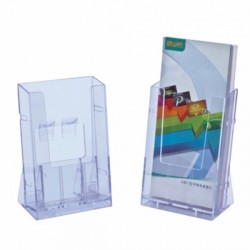= PORTA FOLLETO TRANSP 1/3 DIN-A4 10X21C