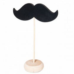 3/U MINI PIZARRA FORMA BIGOTE-PEDEST