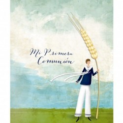 $D LIBRO FIRMAS COMUNION NIÑO ESPIGA