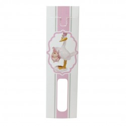 FUNDA CIGUEÑA RAYA ROSA BOLI
