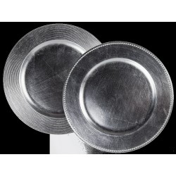   PLATO PLATA MOD.SURT 33CM
